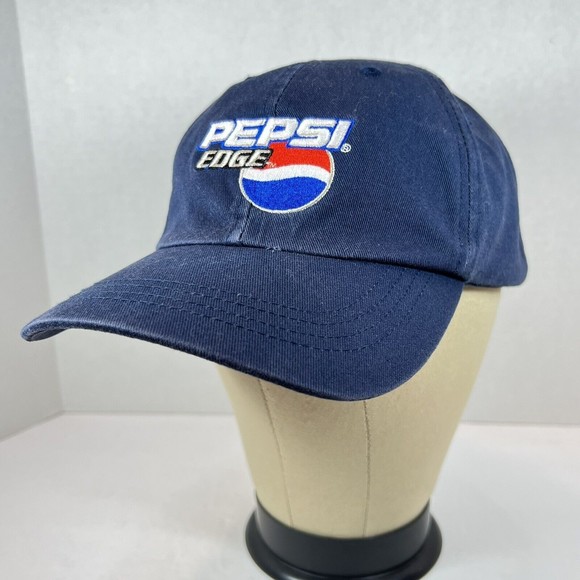 VTG Pepsi Edge Delivery Driver Vendor Strapback Cap Hat - Picture 3 of 10